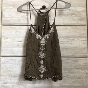NWT Charlotte Russe Open back tank
